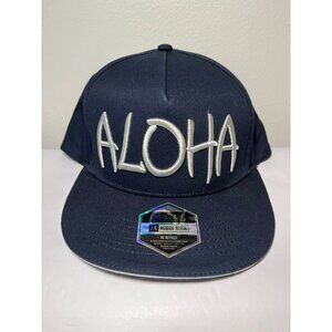 Robin Ruth "Aloha" Limited Edition‎ Navy Snapback Cap NWT